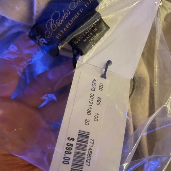 Brooks Brothers Camel Cashmere Ruana - Picture 3 of 5